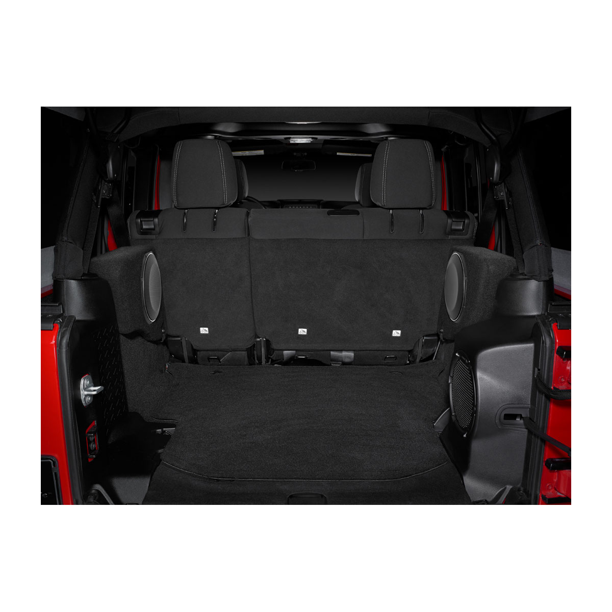 JL Audio Stealthbox® Enclosed Subwoofer for Jeep Wrangler Unlimited - Image 2